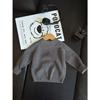 Korean Vintage Kids Loose Warm Knit Sweater Unisex Baby Casual Pullover