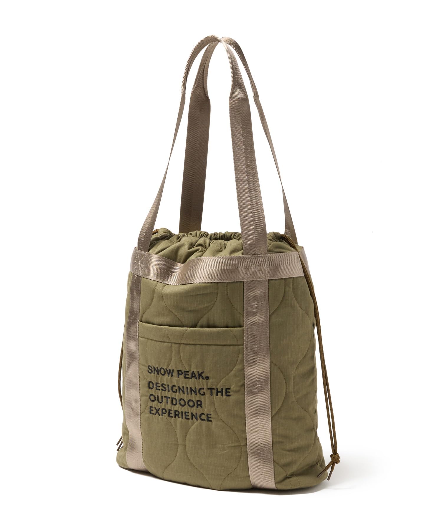 

Snow Peak Quilted Ripstop Tote Tote and Olive One AC-25AU013 Bag, Handbag, Men s Women s,