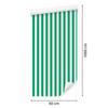 Wallpaper Stripes of sea and white for living room and bedroom 50x1000