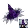 Halloween Witch Hat for Kids Adults Halloween Party Cosplay Costume Props Spooky Wizard Hat for Halloween Party