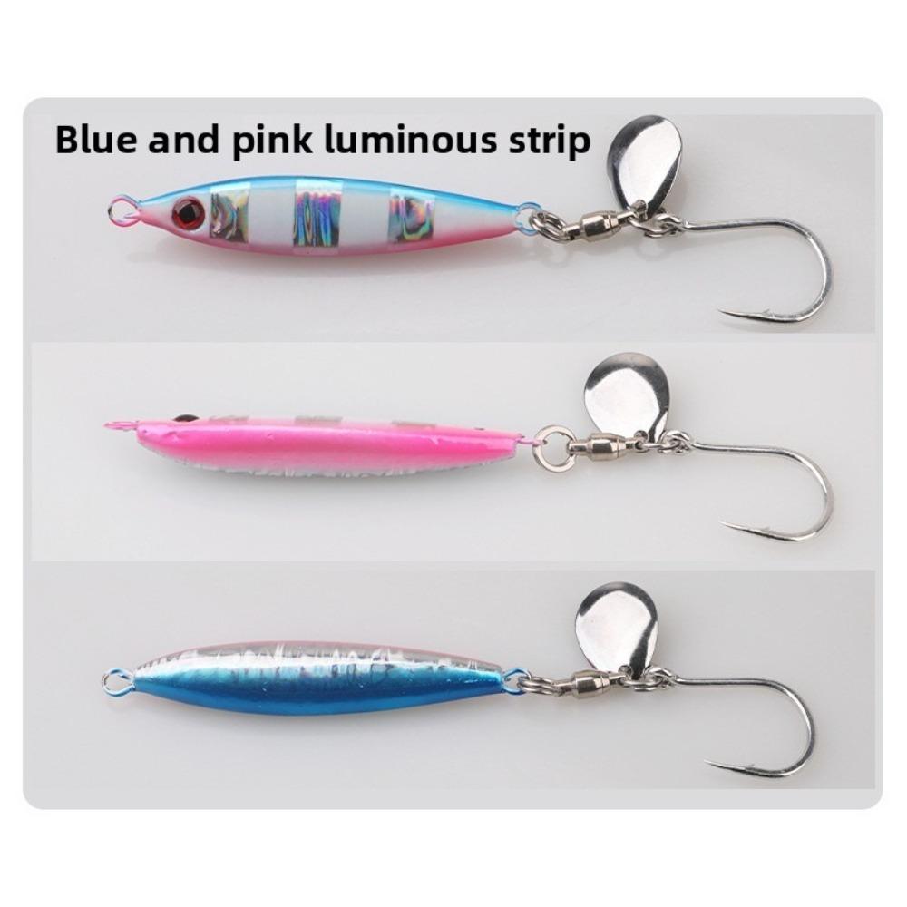 30g/40g Glow Shore Jig Spinnerhook Boat Fishing Lure Premium Quality Jigging Lure  Boat Fishing