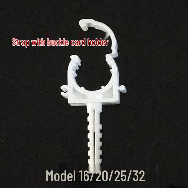 PPR Pipe Clamp Set: 20 Stand, Card Support, Nail Card, Water Pipe, Fixing Clip, Buckle, Flat Card, Row Card, Plastic Card