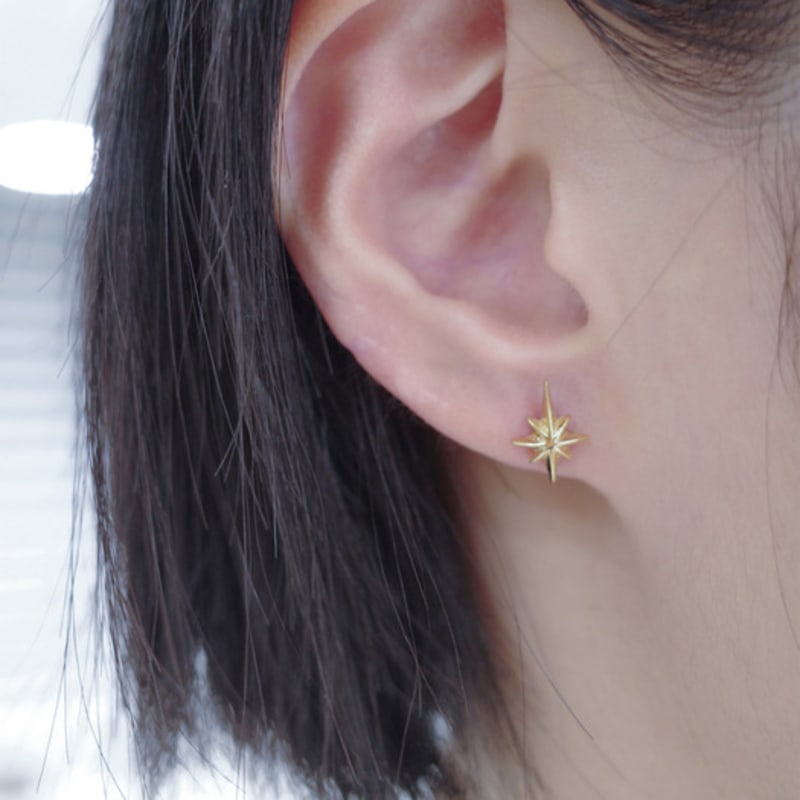 OVERGREY Polaris Ohrringe - Gold