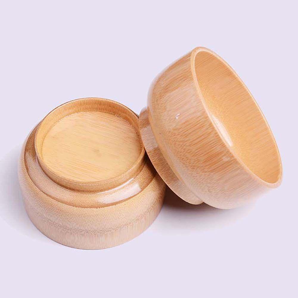 Round Creative Domestic Rice Family Food containers Kitchen utensils Rice Bowl Tableware Vegan bowl Bamboo Bowl
