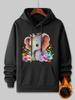 Fashion Hooded Sweatshirt Long Sleeve Hoodie_1 Sporty Hoodie