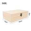 Wooden Storage Box Storage Wooden Box 1PC Decorated