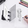 Tavola Portatile Ottica per Disegno e Copia, Imitazione Tracciatura con Schermo di Proiezione, Strumento di Apprendimento Adatto per Cellulare e Tablet