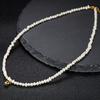 Natural Freshwater Pearl S925 Sterling Silver Necklace Pendant Women'S Fashion Light Luxury Versatile Collarbone Chain