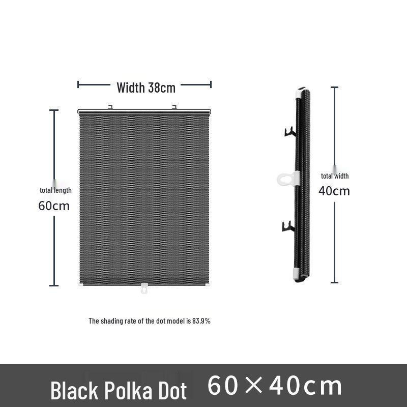 

Automatic Retractable Car Window Sunshade & Heat Insulation Curtain