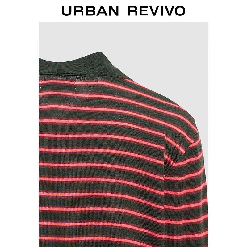 UR Women's Retro Striped Loose-Fit Knit Sweater