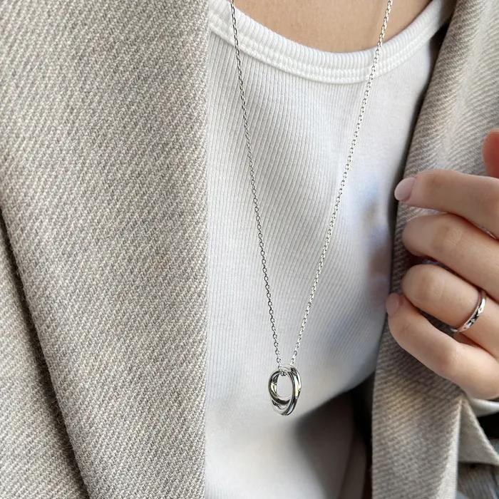 Tangle necklace (White) BH7N4A729WB600