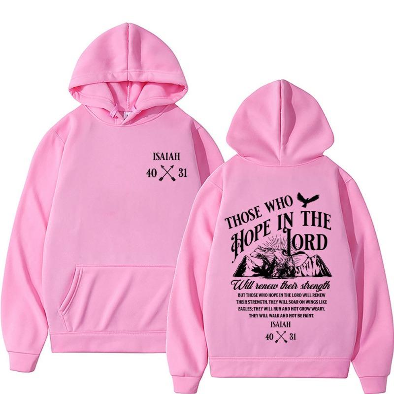 Christian Jesus Letters Print Hoodies Men Clothing F Men Long Sleeve Hooded Sweatshirts Unisex Cool Casual Streetwear Street