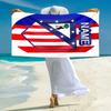 Personalized Flamengo Team Crest Beach Towel Microfiber Beach Towel Thin Absorbent for Beach Swimming Yoga Bath Sports. 0910171