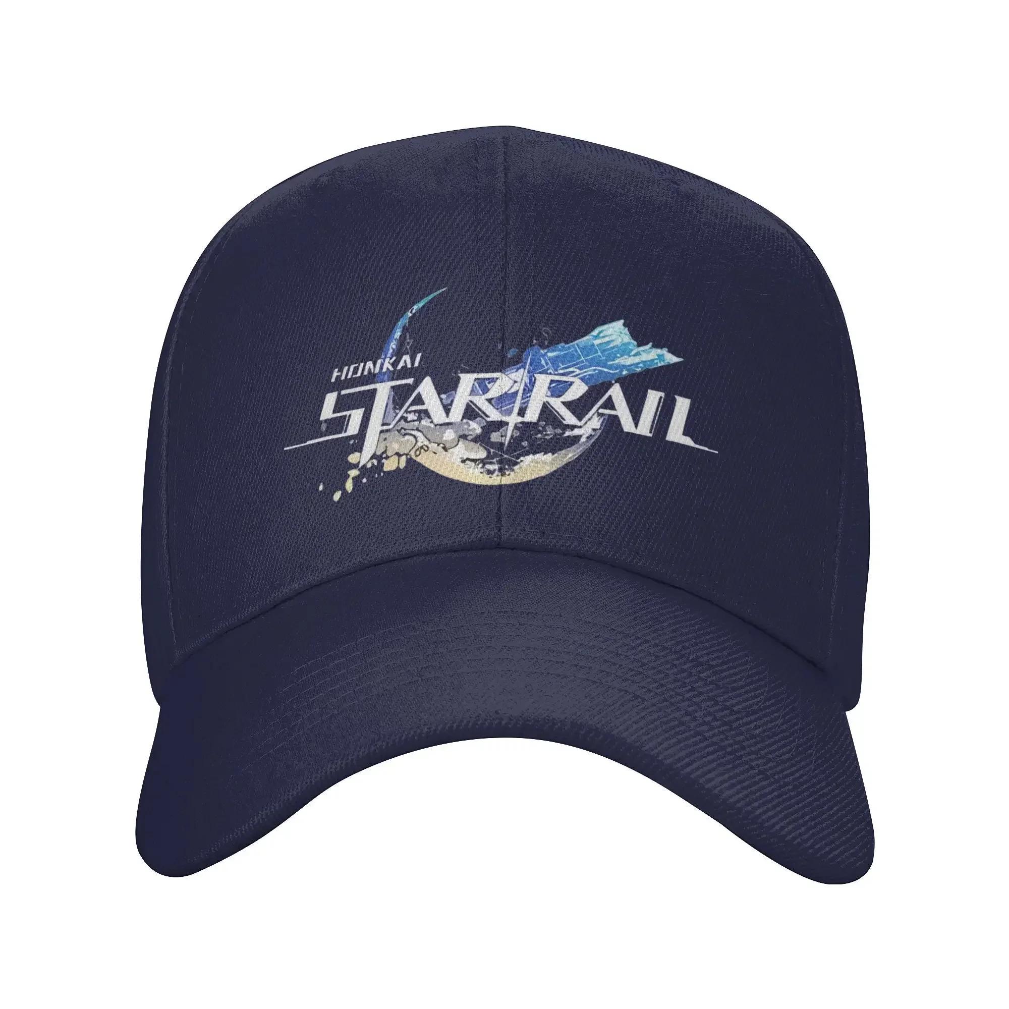 

New Arrival Honkai Star Rail Logo Game Baseball Cap Outfit For Unisex WomenClassic Trucker Hats Adjustable Adjustable