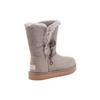 UGG Altri Stivali da Neve Caldi Antiscivolo alla Moda con Fibbia a Metà Polpaccio Stivali da Donna Blu Grigio 1118933-SYGR