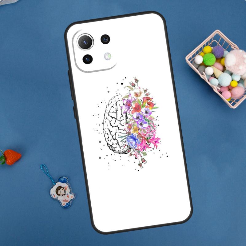 Anatomy Brain Case For Xiaomi 14 13 15 Ultra 11T 12T 13T 14T Pro POCO X7 Pro X3 X5 F5 F6 M6 X6 Pro Cover