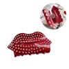 Love Heart Hair Claw for Women Acetate Acid Strong Clamp Hair Claw Clip Hair Styling Tool French Elegant Hair Decoration