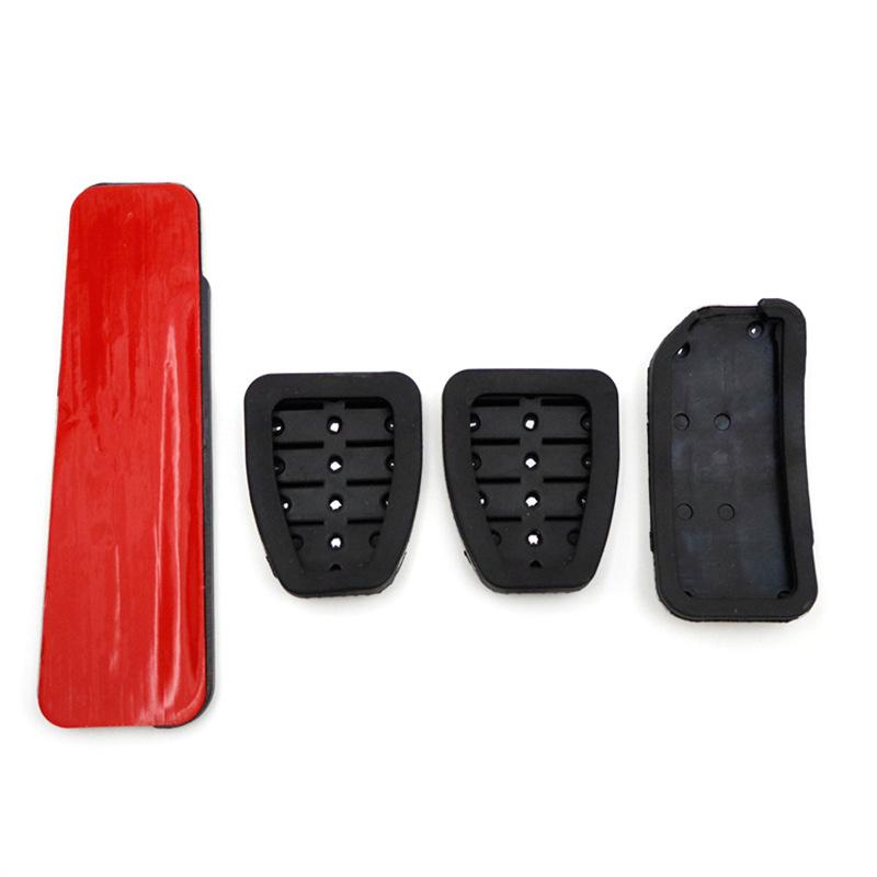 Non-Slip Decorative Pedals for Nissan Sunny/Sylphy: Throttle, Brake & Rest