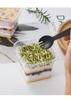 Square Mousse Soy Milk Cake Box: Wooden Cup Packaging for Tiramisu and Dessert Baking