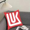 Mode LLukoil Kissenbezug Elegante Komfort-Kissenhülle Sofa Bett Zweiseitig Bedruckter Unsichtbarer Reißverschluss Heimdekoration