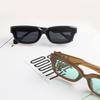 Tortoiseshell Frame Square Glasses Small Face Trendy Sunglasses Women'S Summer Personalized Sunglasses Men