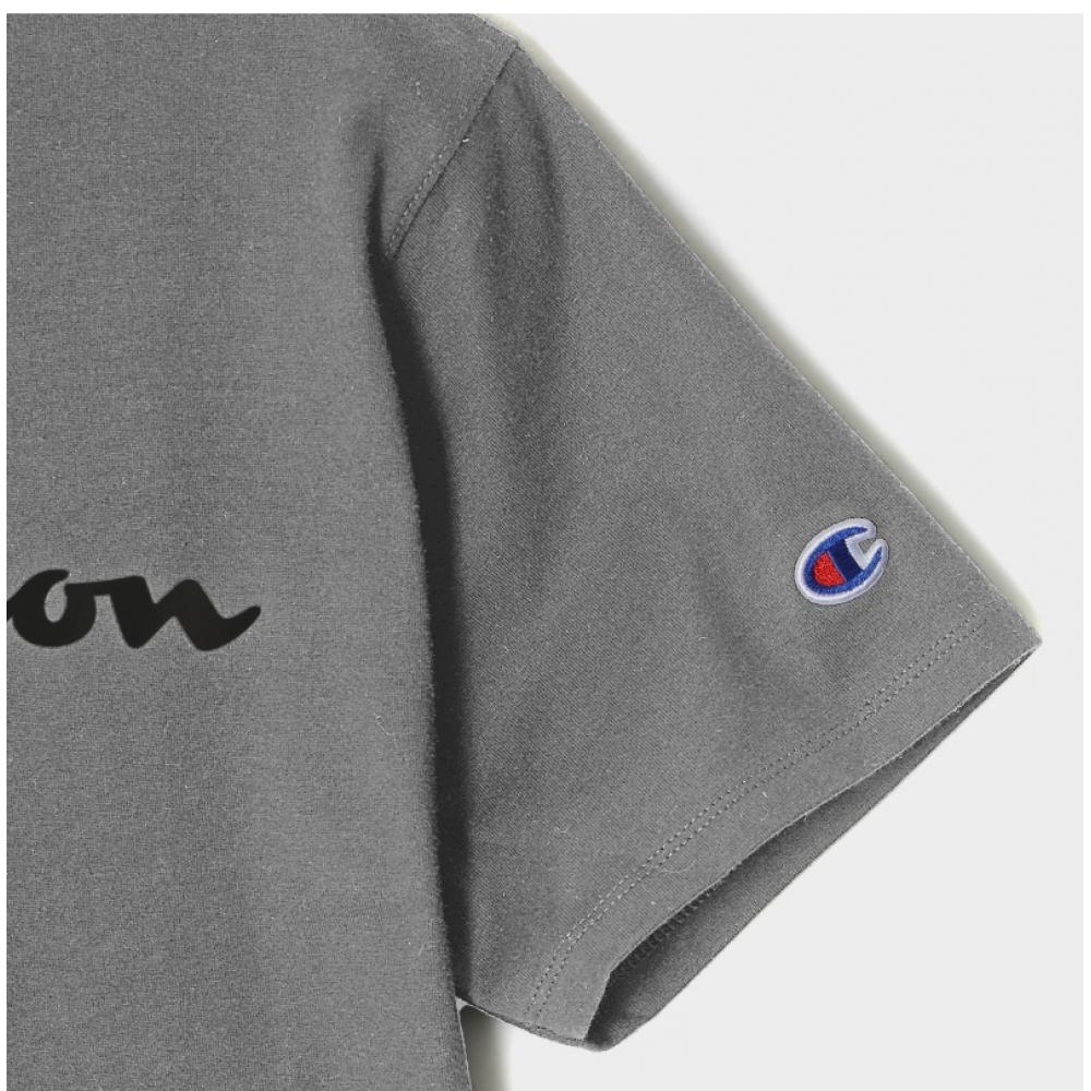 Champion Gt23h Y06794 806 Klasické skriptové grafické logo Pánské tričko s krátkým rukávem