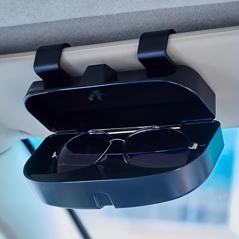 1Pc Sun Visor Storage Car Glasses Box Sunglasses Frame Non-destructive Installation Universal Glasses Box