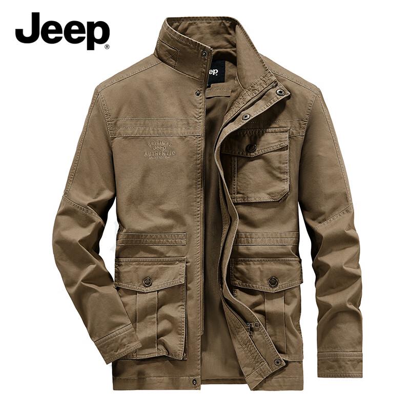 Jeep Men's Autumn/Winter Outdoor Casual Workwear Jacket