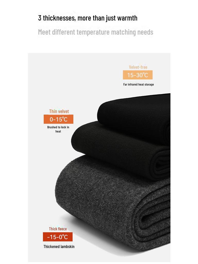 Velvet Leggings i plussstørrelse for kvinner: Tykk, varm og sklisikker for høst/vinter