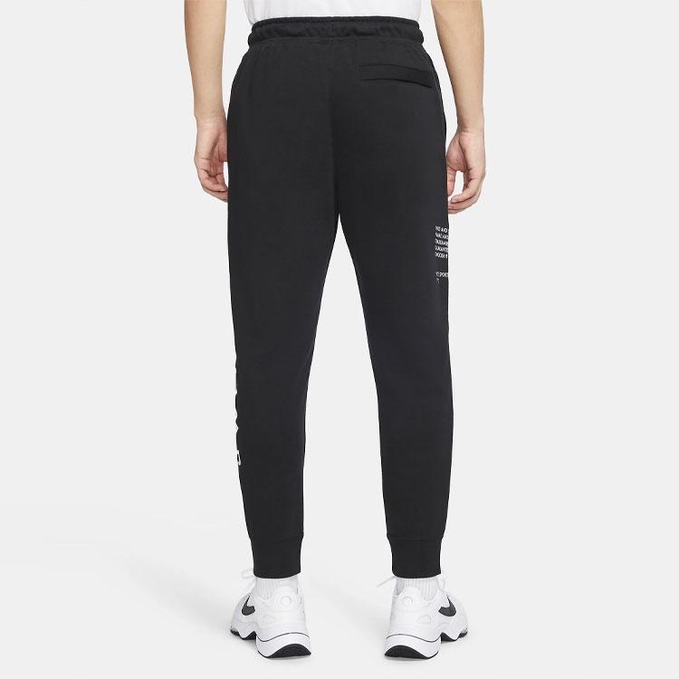 Nike Sportswear Swoosh Logo Tracksuit Bottoms Men Black Men's CU3932-010