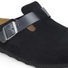 Boston Clog Sandals Leather Regular Width Black Unisex Men Women Birken Boston 1028210 Midnight [Birkenstock] EU41(26.5cm)