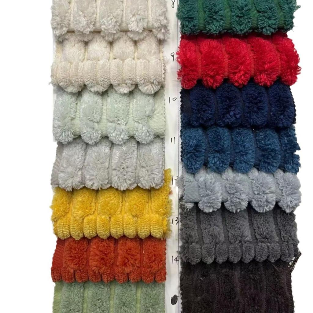 Double-sided Solid Corduroy Pillow Sofa Cushion Lumbar Solid Color Chair Cushion Wheat Ears and Corn Kernels