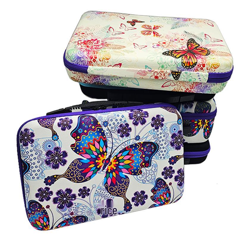 DIY Diamond Painting Kit: Funnel, Drill Pen, 60 Compartment Bottles, 30 Storage, Butterfly Bag