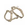 Szelki dla psa - TRIXIE - S-M - 42-60 cm - 15 mm - Piaskowe - Regulowane - Klamra - Nylon - Wygodne