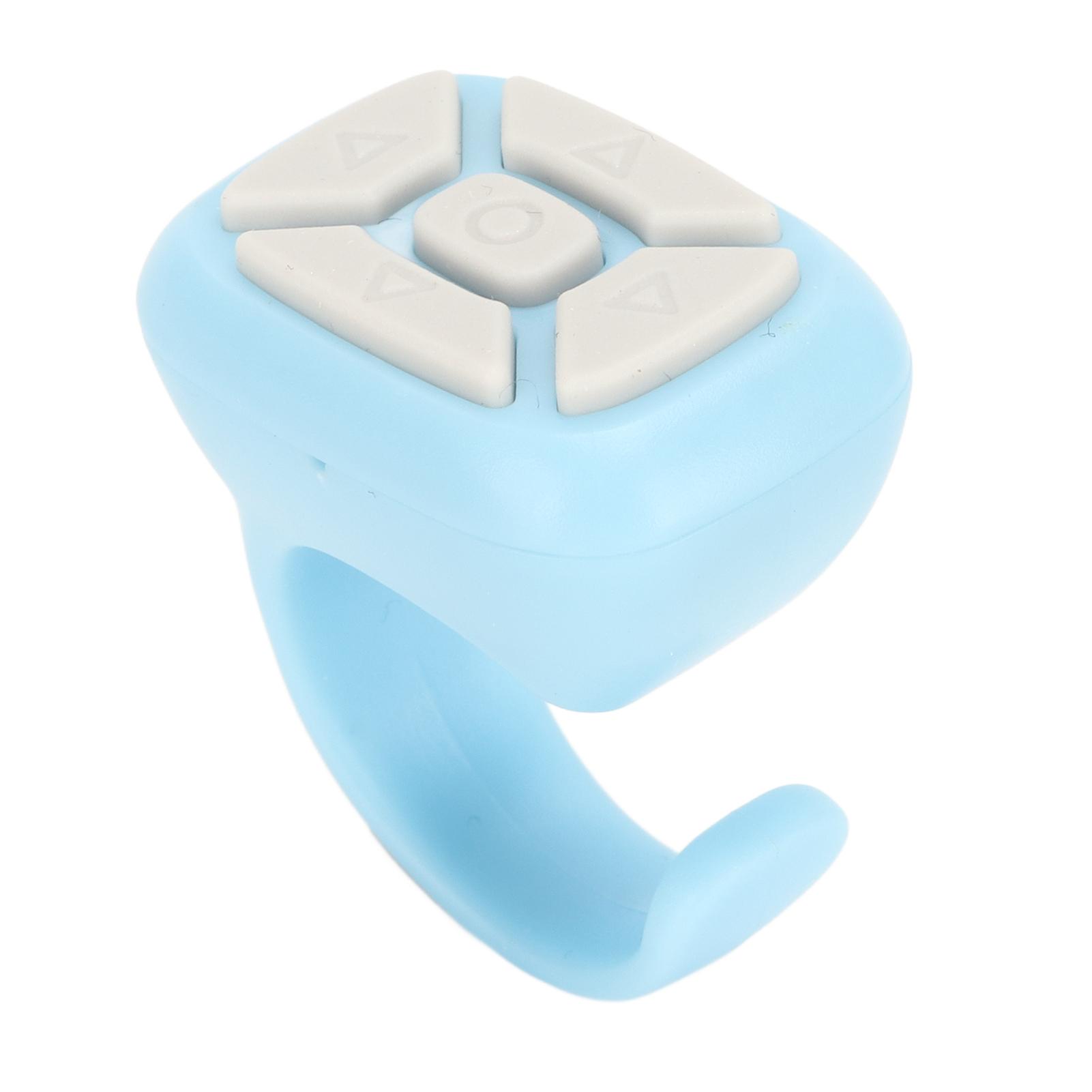 

Телефонный пульт дистанционного управления спуском затвора Многофункциональный пульт дистанционного управления для смартфона, планшета, перелистывания страниц, съемки синий