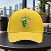 Pickleball Cartoon Pattern Baseball Cap Unisex Adjustable Duckbill Cap Lightweight Casual Outdoor Hat Multiple Colors