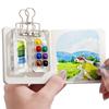 Travel Watercolour Paint Palette Set Mini Pocket Artist Watercolor Paint Palette Travel Sets For Painters Artists Students