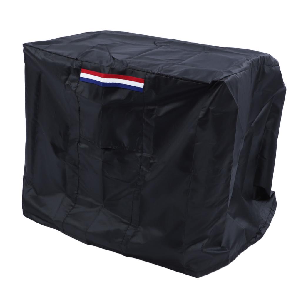 Fire Pit Cover Professional Rectangular 420D Silver Coated Waterproof UV Resistance Outdoor Fire