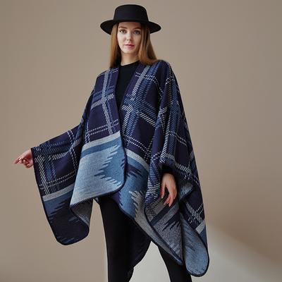 Shawl Women'S Versatile Thickened Blanket Cloak Cloak Jacket Warm Office Air Conditioning Quilt