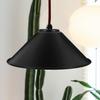 UPKOCH Industrial Iron Lamp Shade, Black Pendant Light Covers, Vintage Metal Hanging Fixture, Ceiling Chandelier Shade, Wall Lamp Shade, Retro