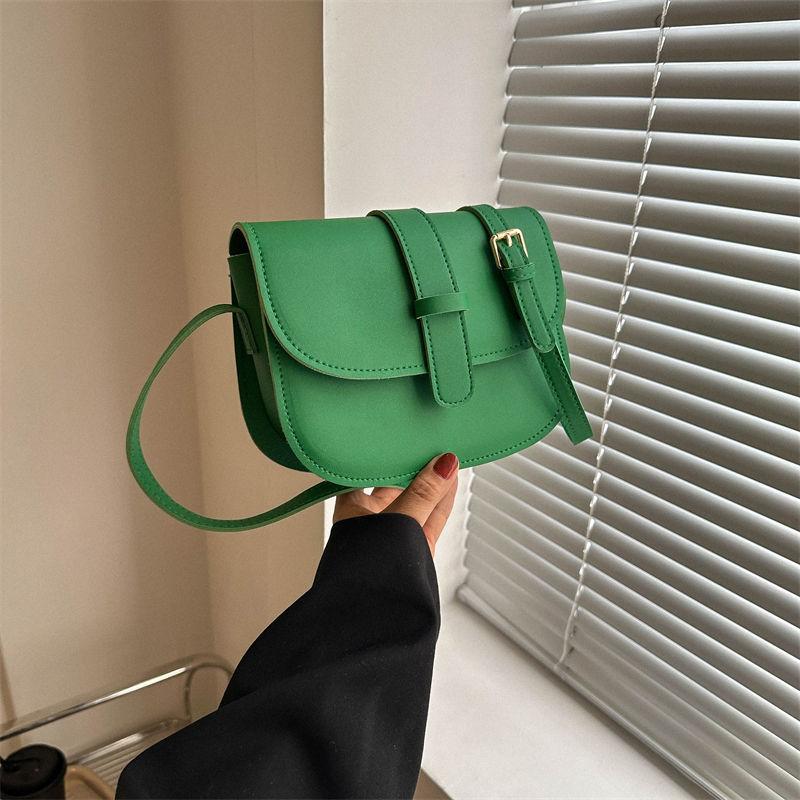 Премиальная сумка нишевая женская на плечо женская сумка иностранного стиля сумка-мессенджер универсальная ins сумка-седло One size