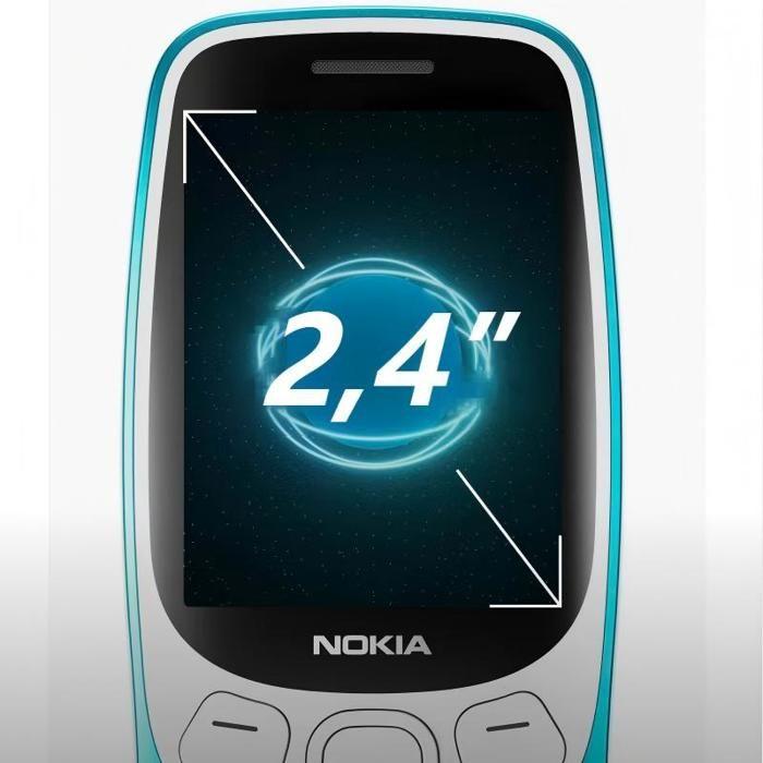 Téléphone Mobile - NOKIA - Nokia 3210 - 4G - LCD 5.5" - 64MB RAM - Gris