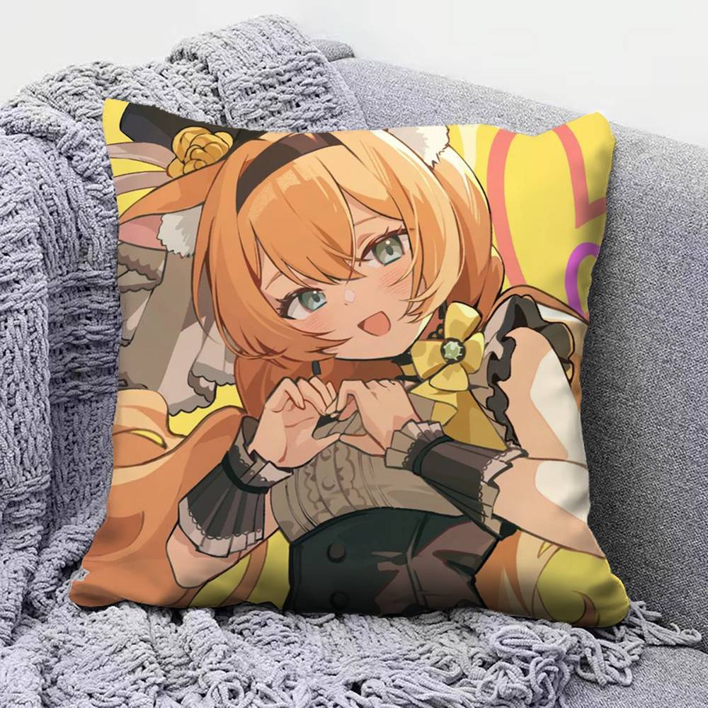 Iochi Mari Idol Blue A-Archive Home Sofa Cushion Covers And Aecorative Custom Pillow Covers