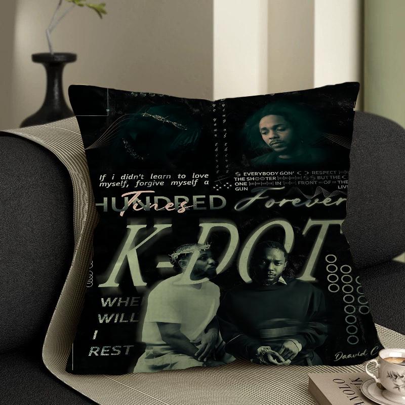 Kendrick Lamar Music Cushion Cover Decorative Pillow Sofa Home Decor Case Pillow Cases