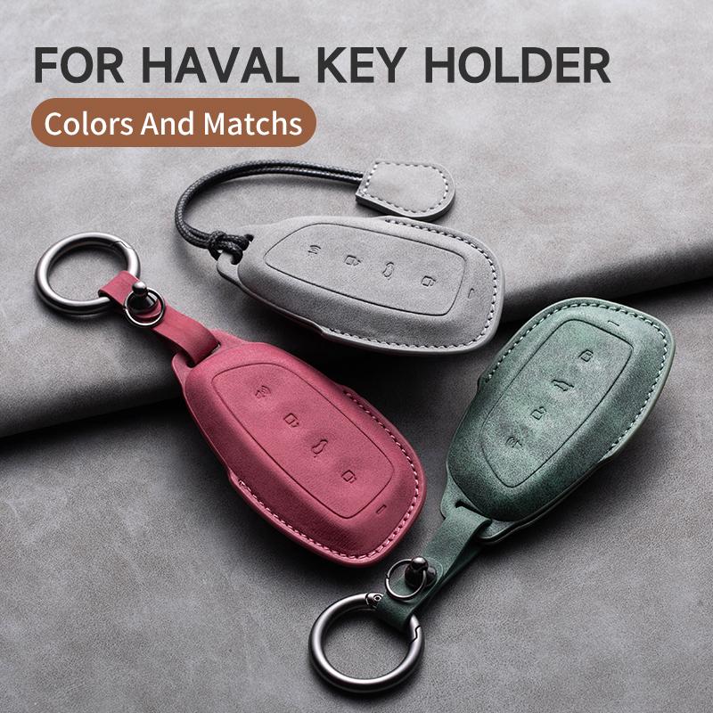 For Haval Series Car Smart Key Case Cover Key Pack Remote Protection Sleeve Buckle Rope Special Auto Accessories Multi Styles