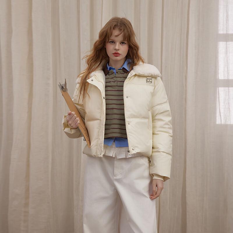 UNIFREE Women's College Style Padded Jacket