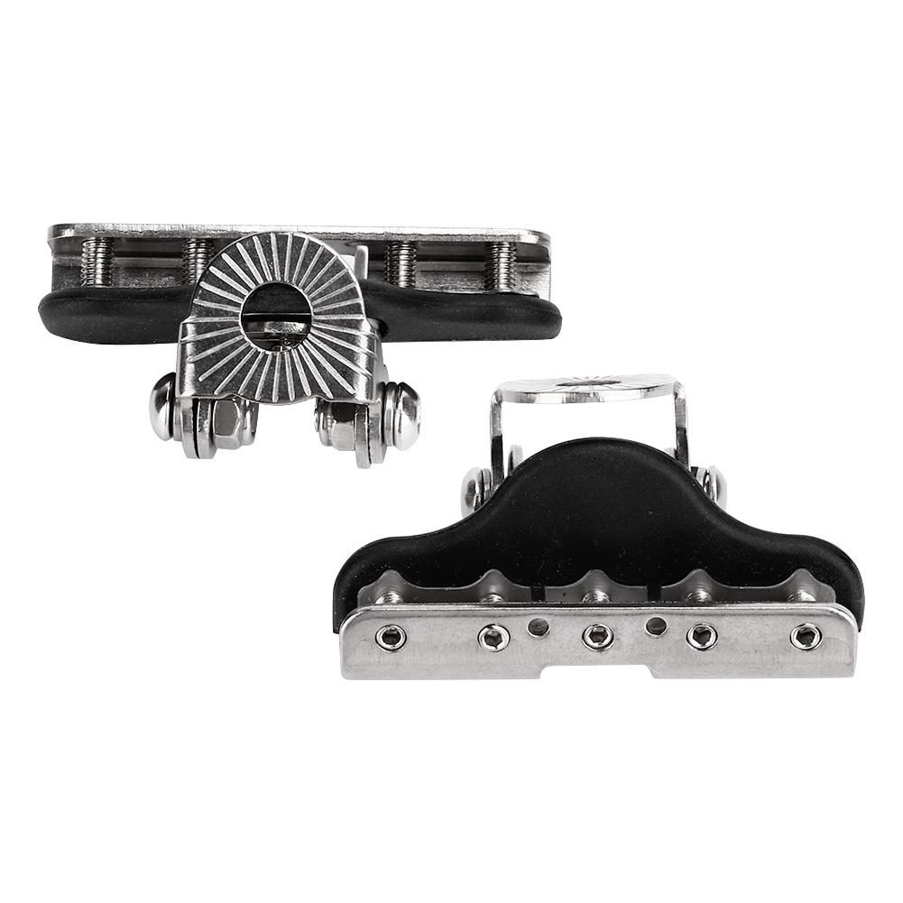 Stainless Steel Rotatable Hood Light Bar Bracket Spotlights Clamp Holders IP68 Waterproof Universal Car Accessory