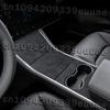 Suede For Tesla Model 3 2017-2020 Car Central Console Gear Shifter Panel Modifed Decorative Cover Pad Sheath Shell Sticker