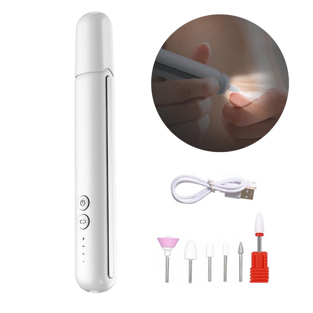 

Многофункциональная беспроводная электрическая дрель для ногтей USB-зарядка пилка для ногтей регулируемый механизм Nail Pol purple