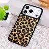 Coque de téléphone motif animal léopard pour iPhone 17 Air 16 15 11 12 14 13 Pro Max Housse antichoc